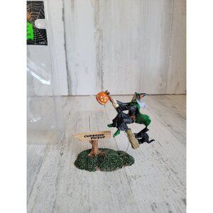 Lemax‎ crubside pickup spooky town Village Halloween witch